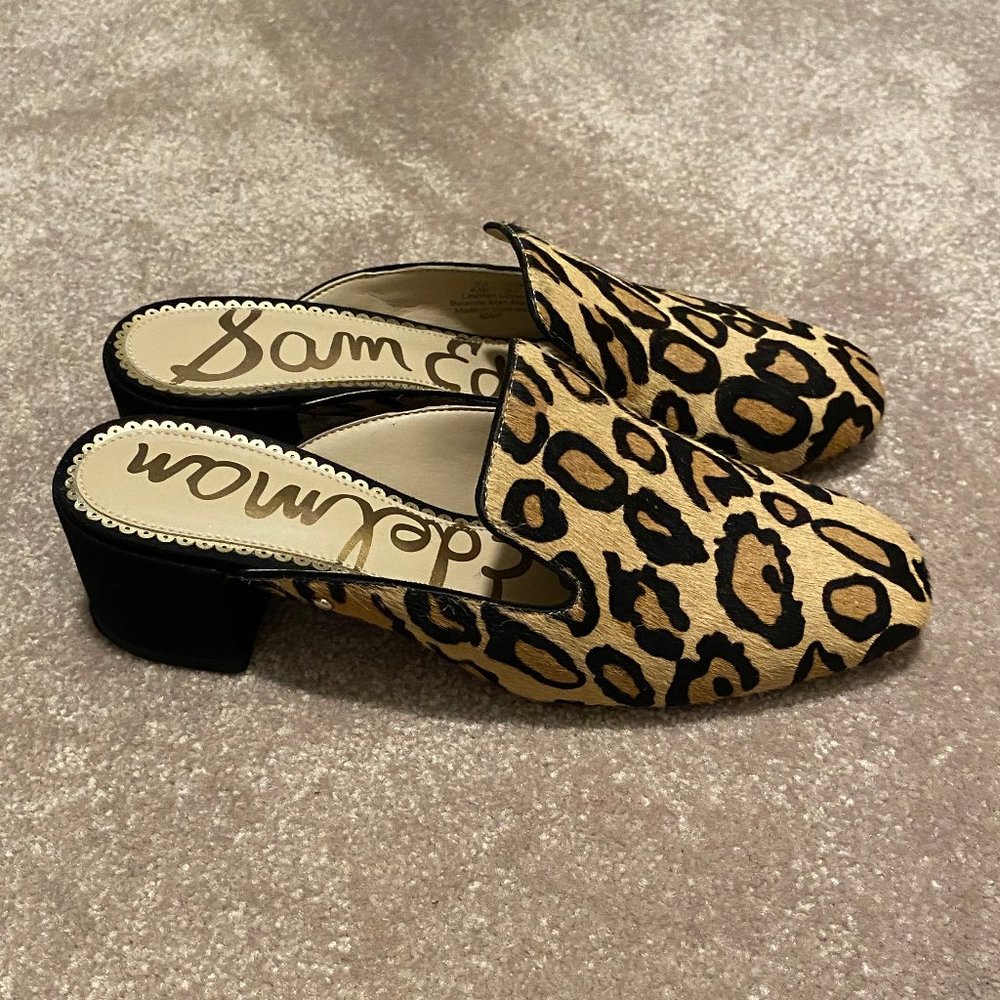 Sam Edelman Leopard Slip-Ons